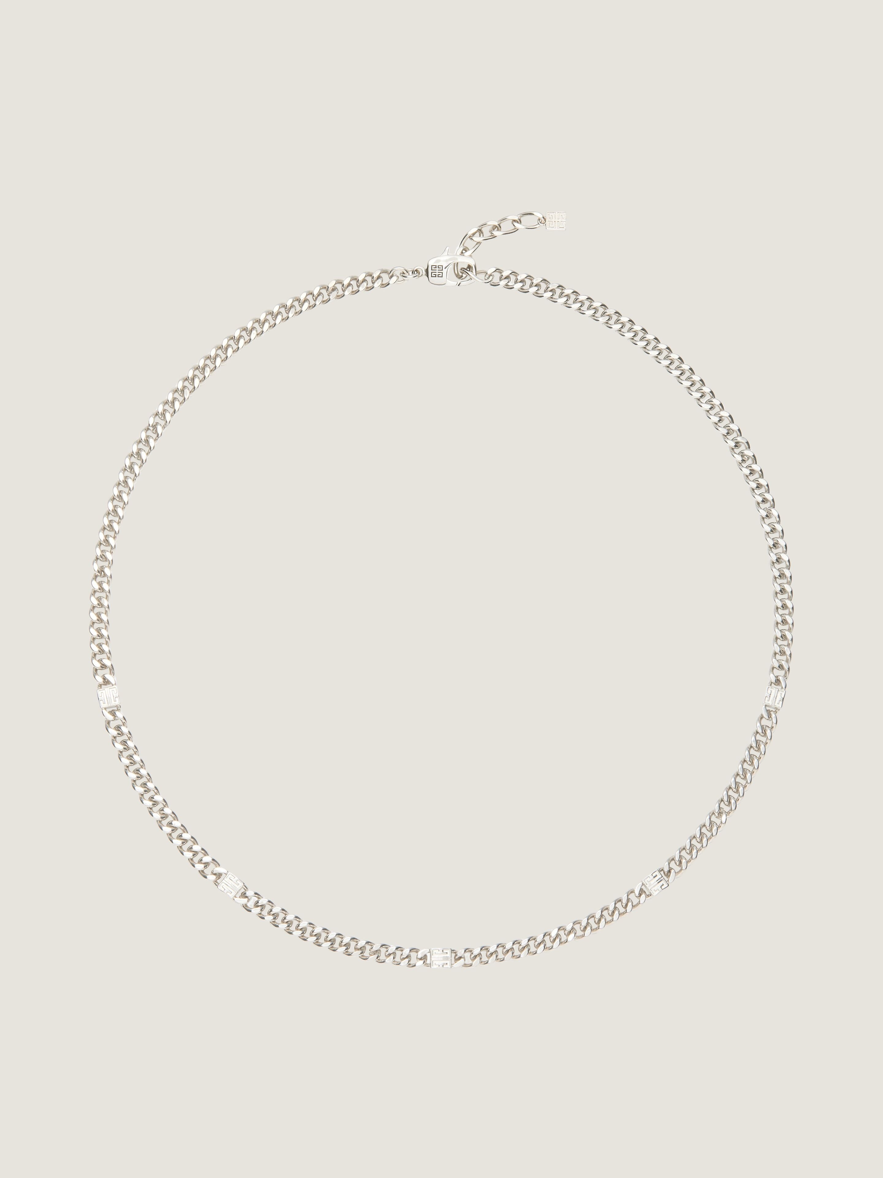 4G necklace in metal